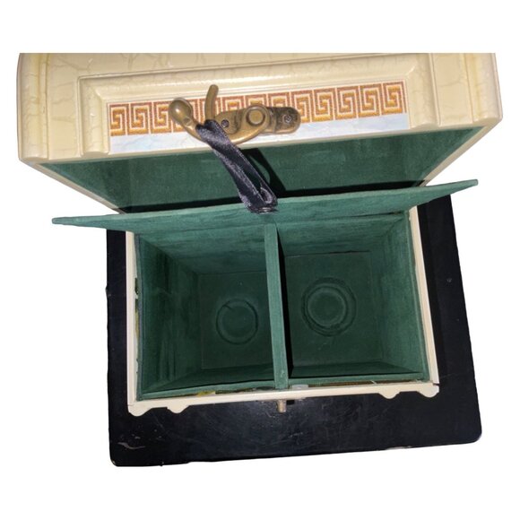 Vintage Lykovouno Greek Olive Oil Decorative Storage Box - Picture 7 of 8